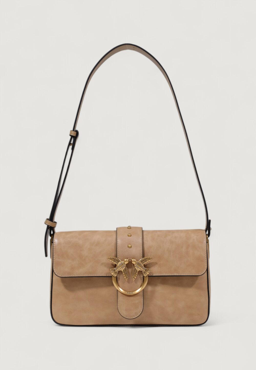 Borsa Pinko LOVE ONE CLASSIC SLOUCHY FL Beige - Foto 1