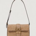 Borsa Pinko LOVE ONE CLASSIC SLOUCHY FL Beige - Foto 1