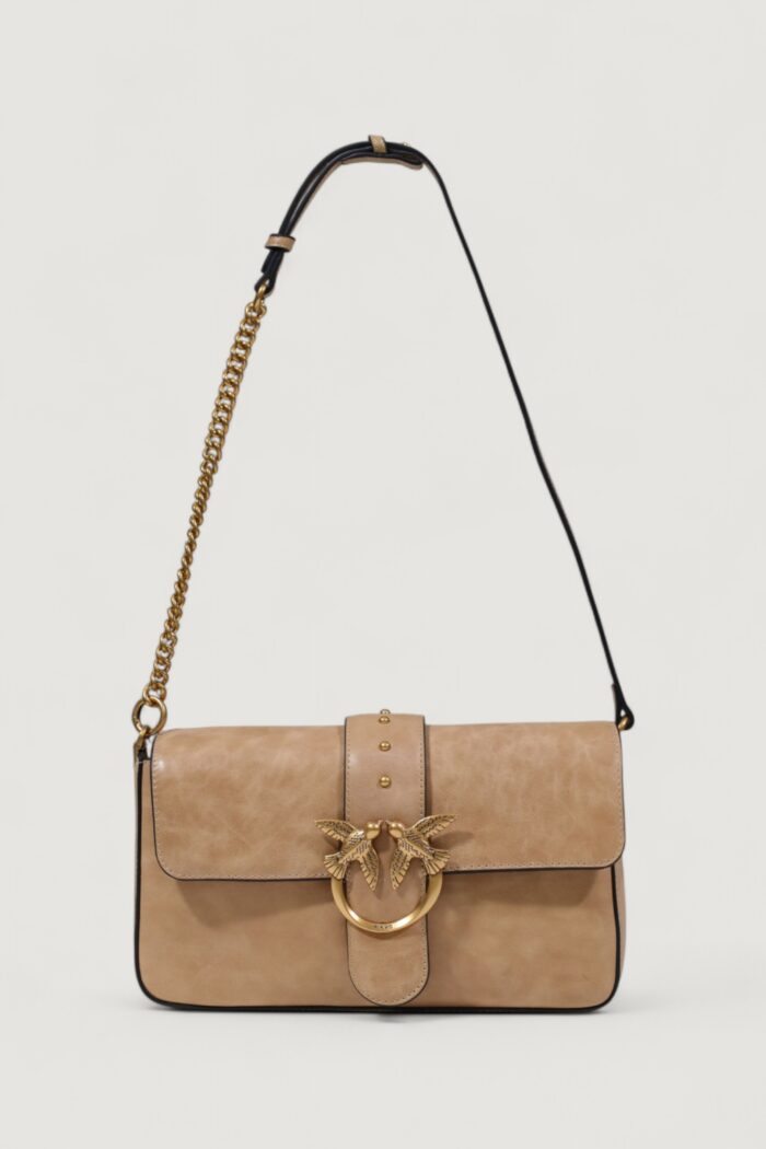 Borsa Pinko LOVE ONE CLASSIC SLOUCHY FL Beige