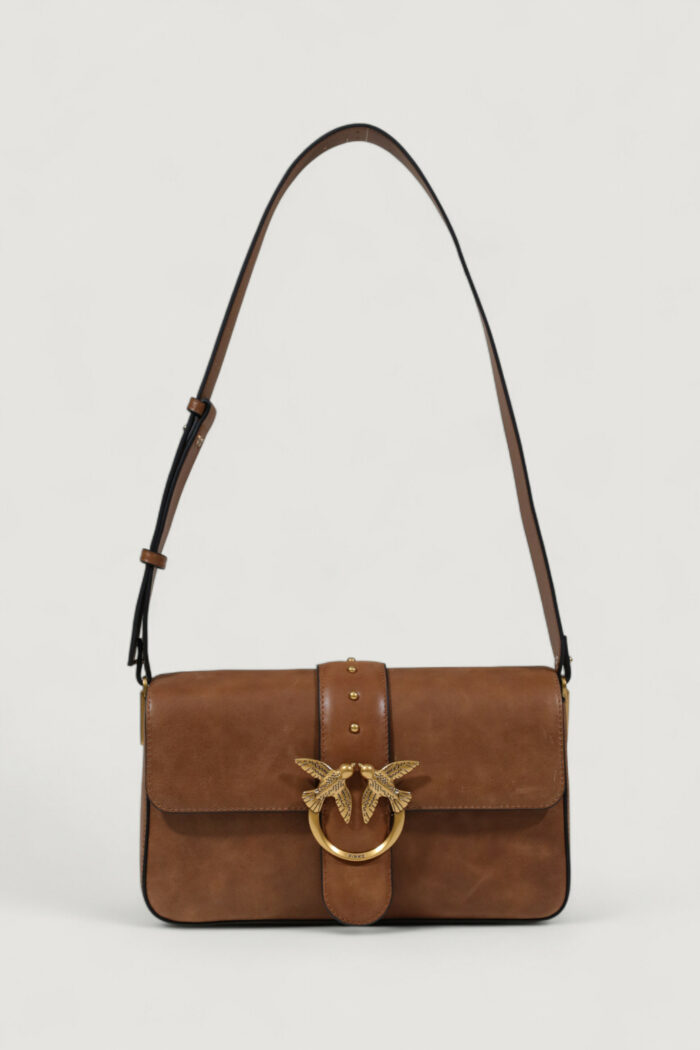 Borsa Pinko LOVE ONE CLASSIC SLOUCHY FL Marrone