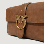 Borsa Pinko LOVE ONE CLASSIC SLOUCHY FL Marrone - Foto 3