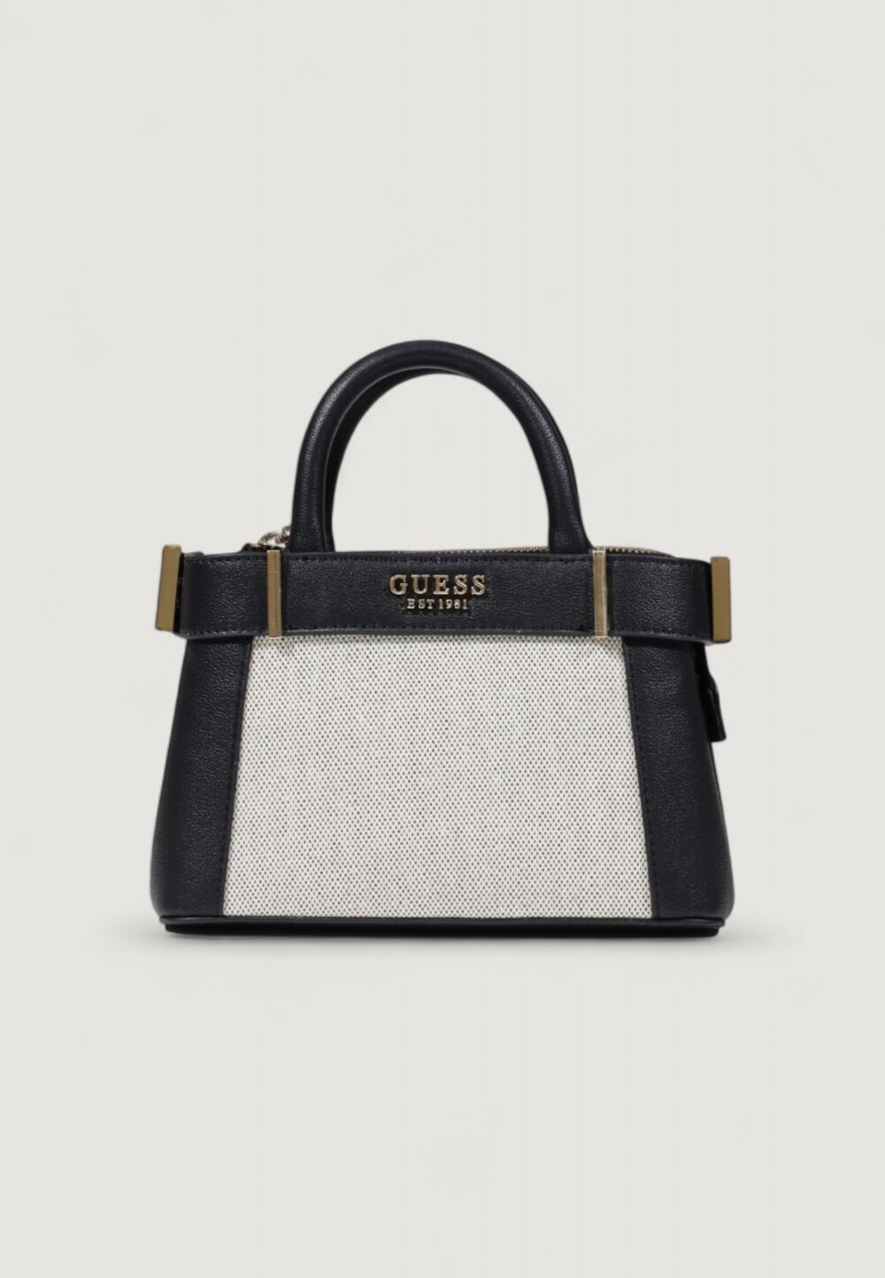 Borsa Guess ANADELA MINI SATCHEL Nero - Foto 2