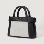 Borsa Guess ANADELA MINI SATCHEL Nero - Foto 4