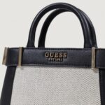 Borsa Guess ANADELA MINI SATCHEL Nero - Foto 3