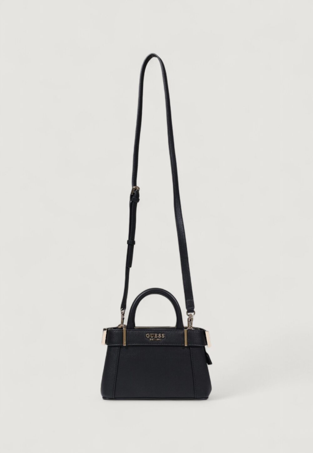 Borsa Guess ANADELA MINI SATCHEL Nero - Foto 1