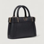 Borsa Guess ANADELA MINI SATCHEL Nero - Foto 3