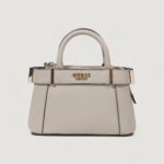 Borsa Guess ANADELA MINI SATCHEL Taupe - Foto 2