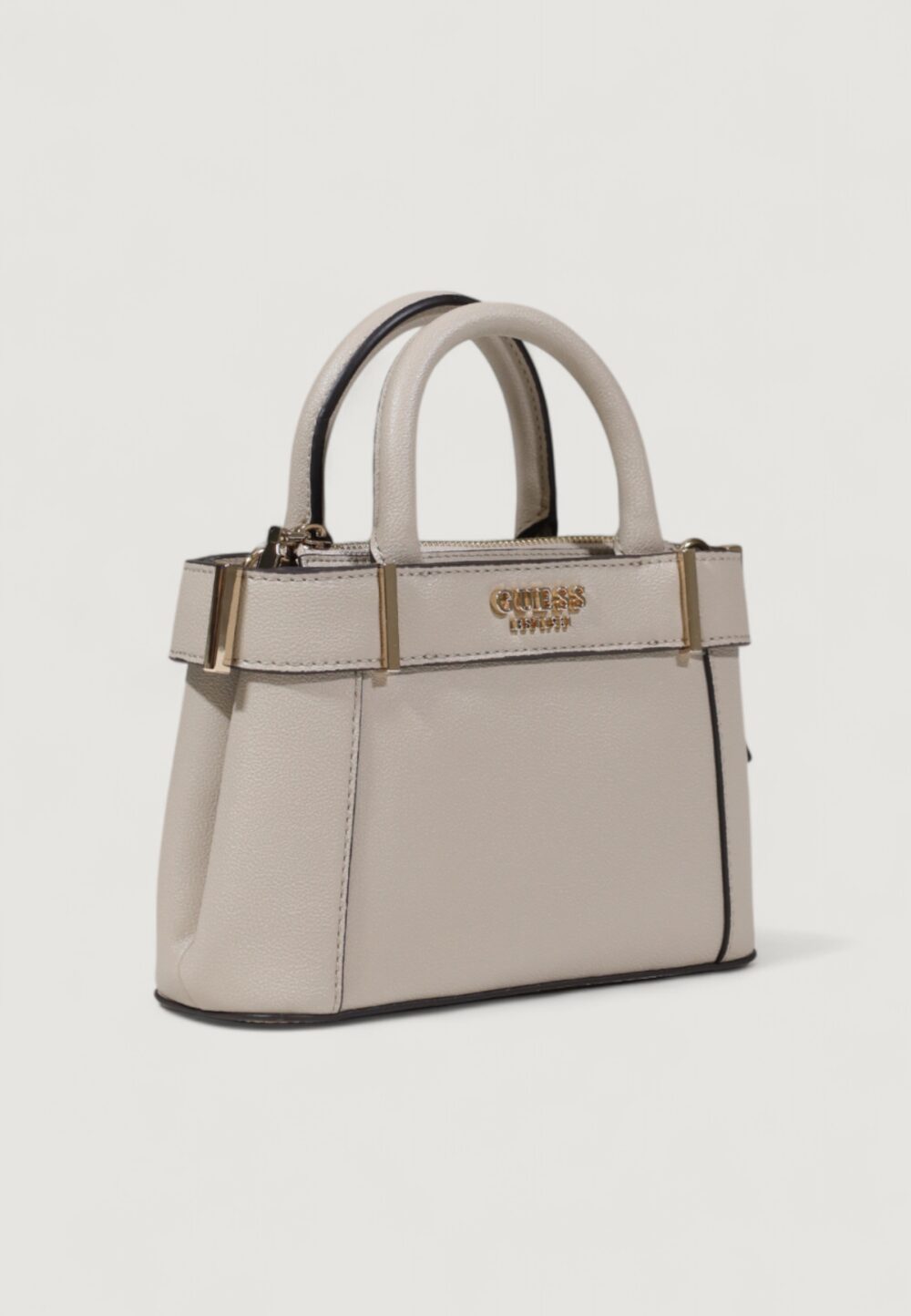 Borsa Guess ANADELA MINI SATCHEL Taupe - Foto 3