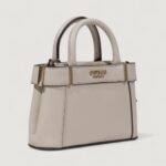 Borsa Guess ANADELA MINI SATCHEL Taupe - Foto 3