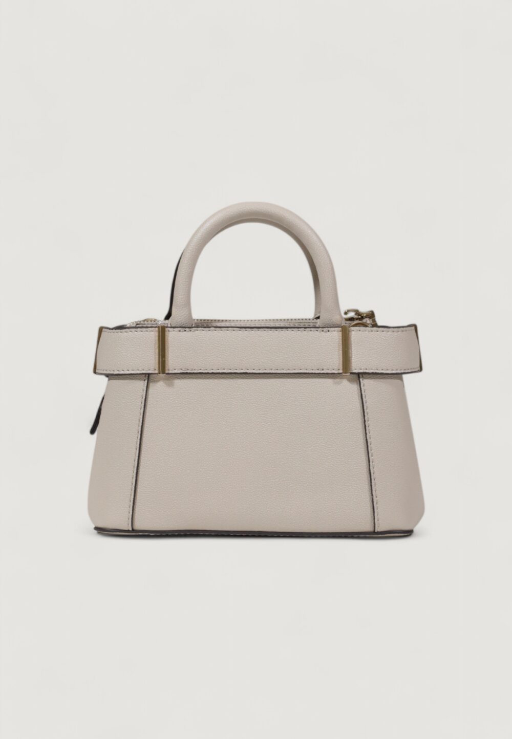 Borsa Guess ANADELA MINI SATCHEL Taupe - Foto 4