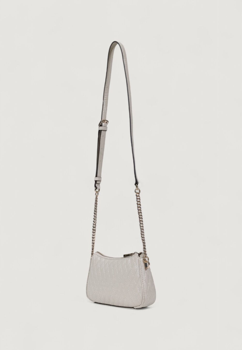 Borsa Guess BETULA MINI CROSSBODY TOP ZIP Taupe - Foto 5