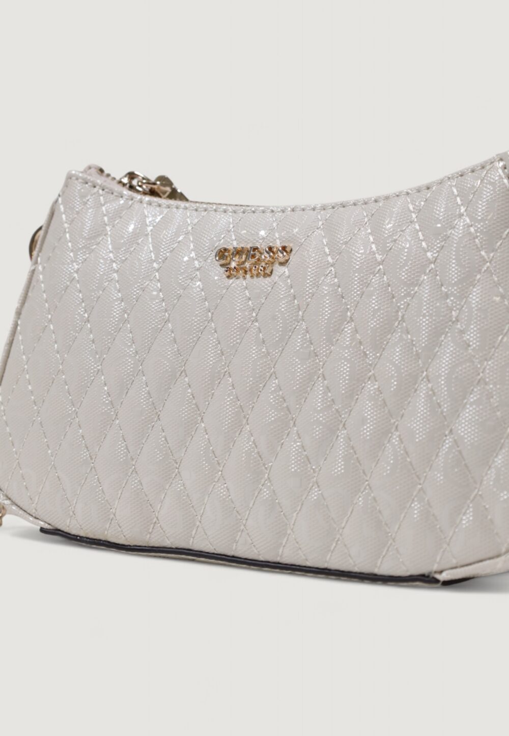 Borsa Guess BETULA MINI CROSSBODY TOP ZIP Taupe - Foto 2