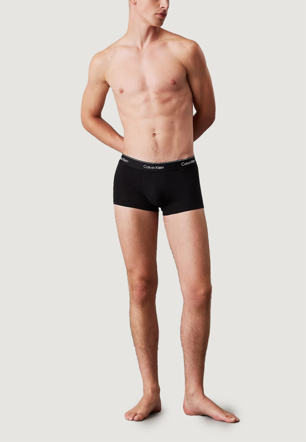 Boxer Calvin Klein Underwear LOW RISE TRUNK Nero - Foto 3