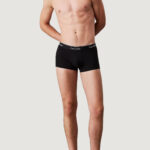 Boxer Calvin Klein Underwear LOW RISE TRUNK Nero - Foto 3