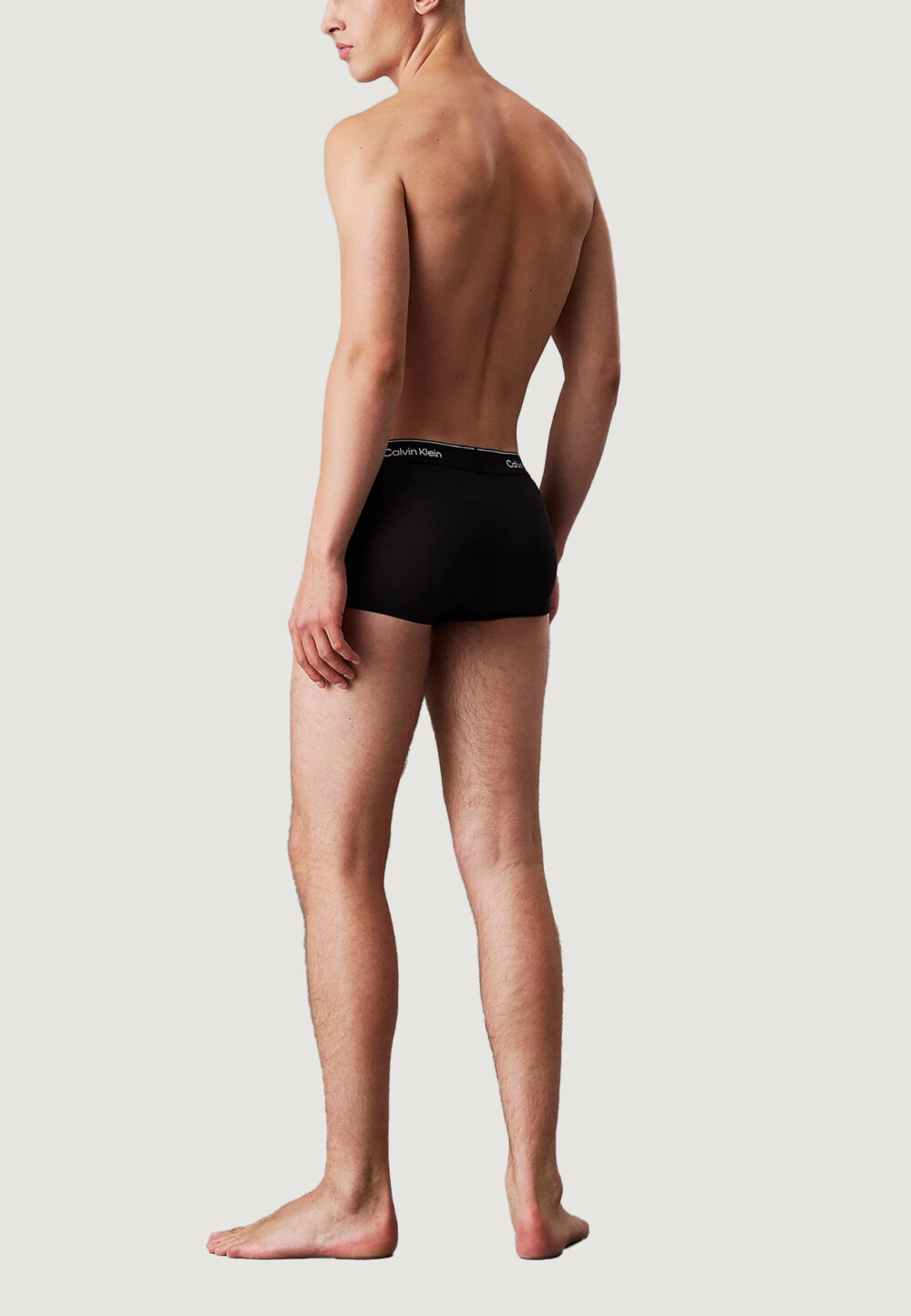 Boxer Calvin Klein Underwear LOW RISE TRUNK Nero - Foto 4