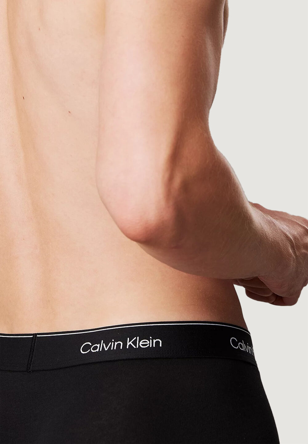 Boxer Calvin Klein Underwear LOW RISE TRUNK Nero - Foto 5