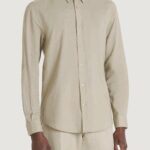 Camicia manica lunga Antony Morato SHIRT ALICANTE SLIM FIT Beige - Foto 3