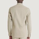 Camicia manica lunga Antony Morato SHIRT ALICANTE SLIM FIT Beige - Foto 4