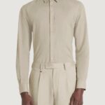 Camicia manica lunga Antony Morato SHIRT ALICANTE SLIM FIT Beige - Foto 1