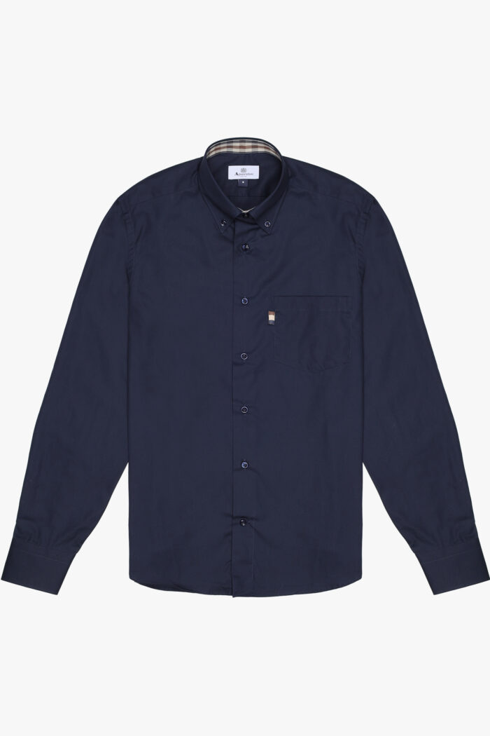 Camicia manica lunga Aquascutum ACTIVE TAILOR SHIRT Blu