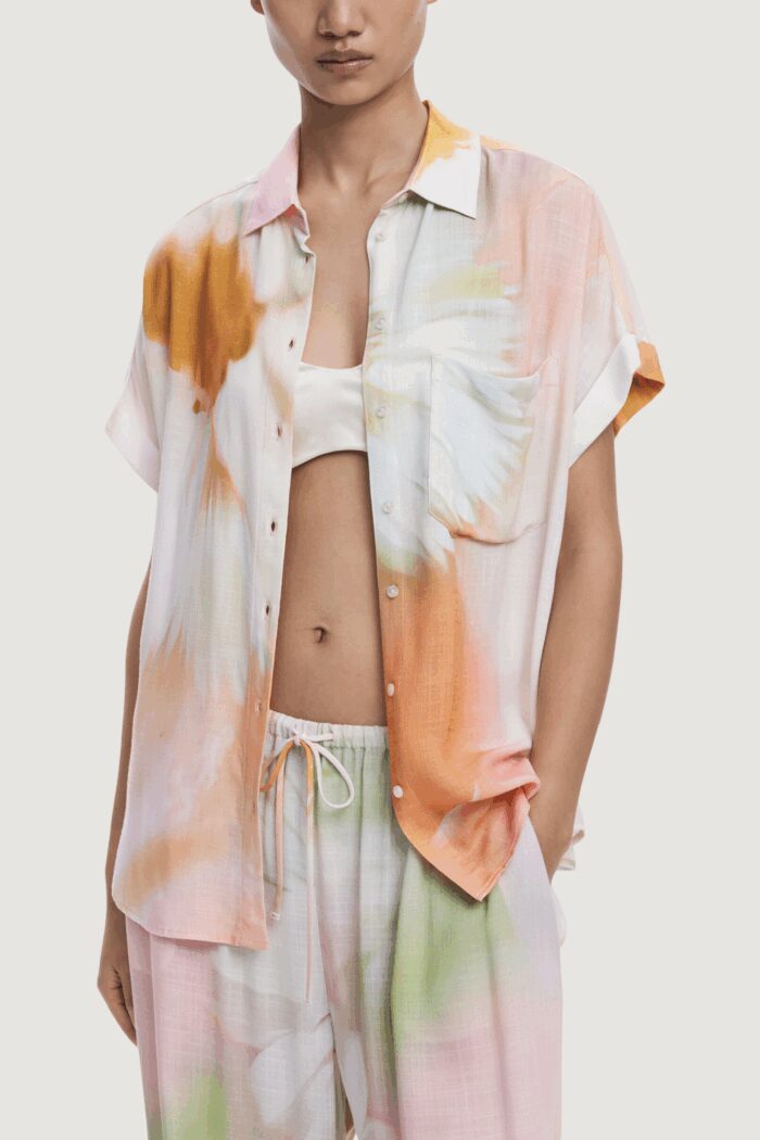 Camicia manica corta Desigual CAM OPAL Rosa – 25WWCWX2