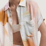 Camicia manica corta Desigual CAM OPAL Rosa - Foto 2