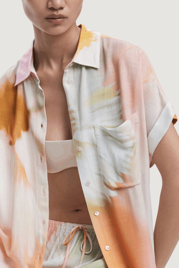 Camicia manica corta Desigual CAM OPAL Rosa – 25WWCWX2