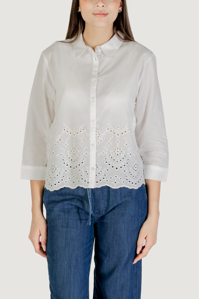 Camicia manica lunga Street One SHIRTCOLLAR Bianco – 345396