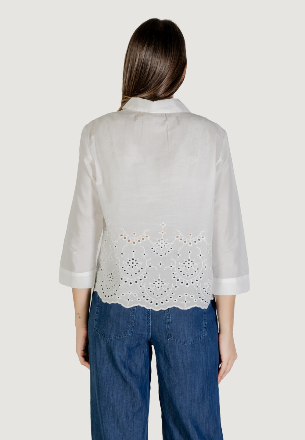 Camicia manica lunga Street One SHIRTCOLLAR Bianco - Foto 4