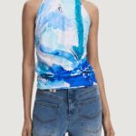 Canotta Desigual REPRIS TS CRIS Celeste - Foto 1