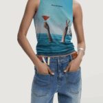 Canotta Desigual REPRIS TS SUMMER Tiffany - Foto 1