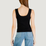 Canotta Guess SL TRIANGLE BLING RIB TANK Nero - Foto 5