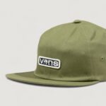 Cappello con visiera Vans CUSHMAN JOCKEY Verde - Foto 2