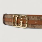 Cinta Guess ZAMIRA NOT REVERSIBLE H35 Beige scuro - Foto 2