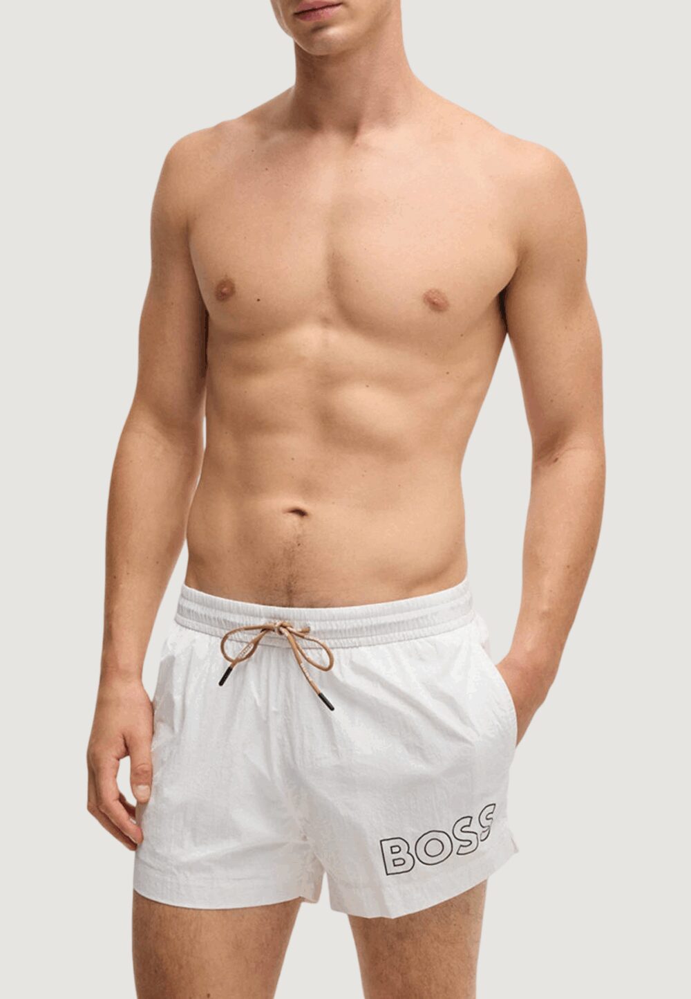 Costume boxer Boss 10229264 Bianco - Foto 2
