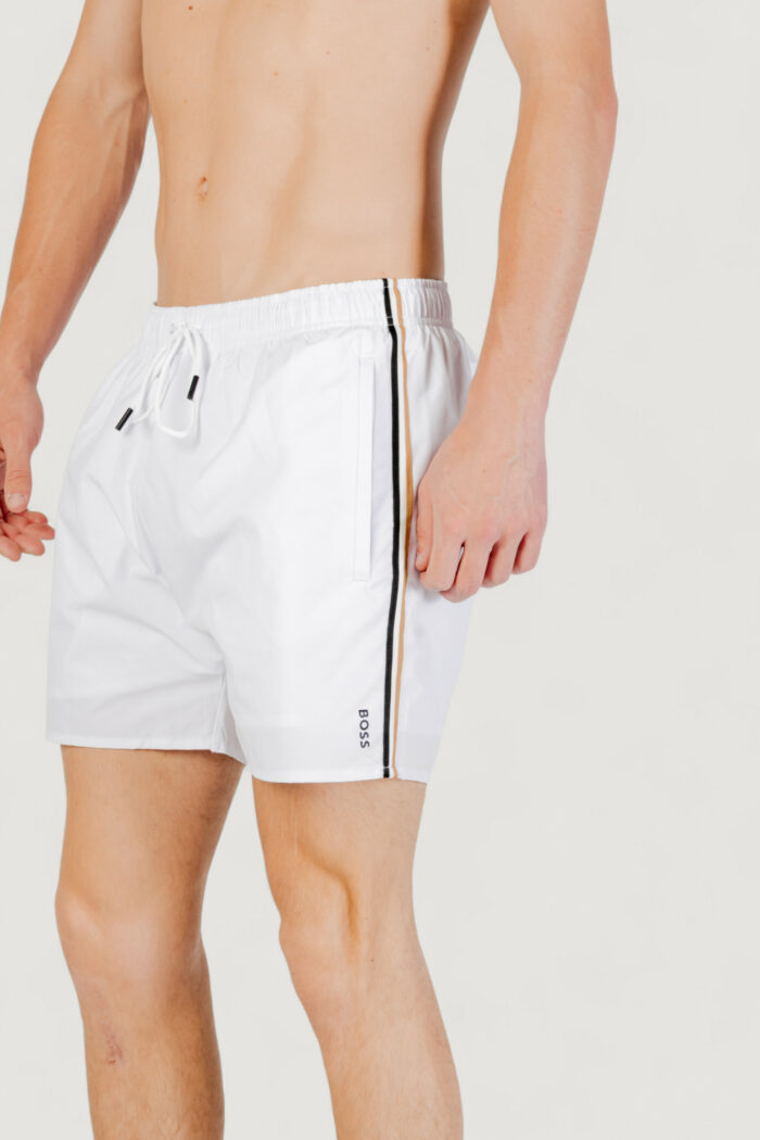 Costume boxer Boss  Bianco