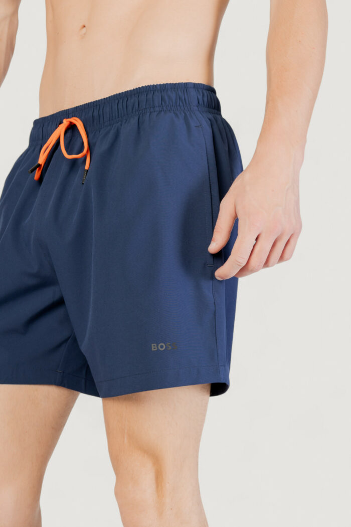 Costume boxer Boss  Blu