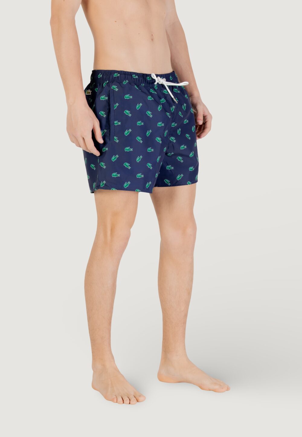 Costume boxer LACOSTE  Blue scuro - Foto 3