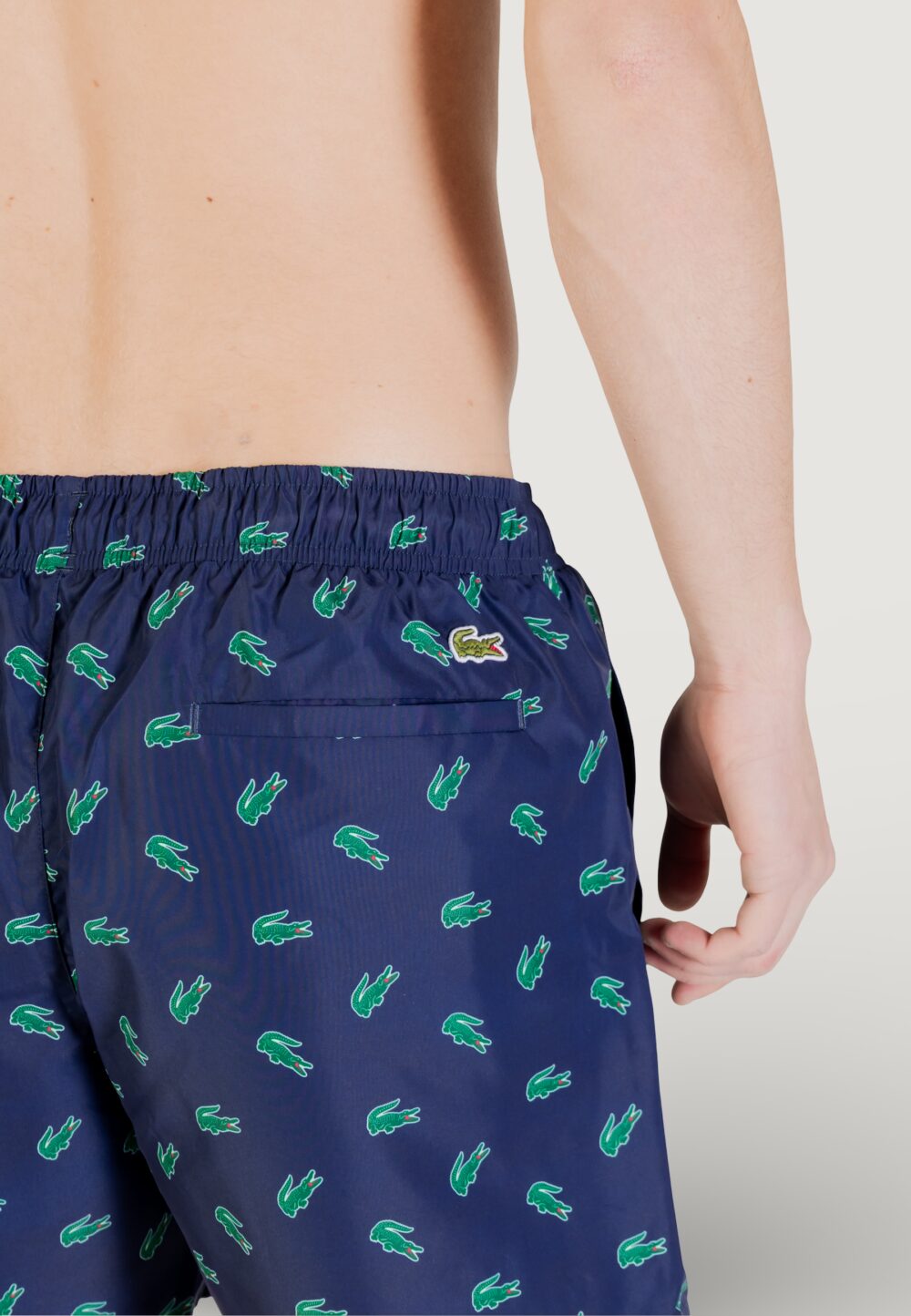 Costume boxer LACOSTE  Blue scuro - Foto 4