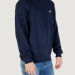 Felpa senza cappuccio LACOSTE  Blue scuro - Foto 3