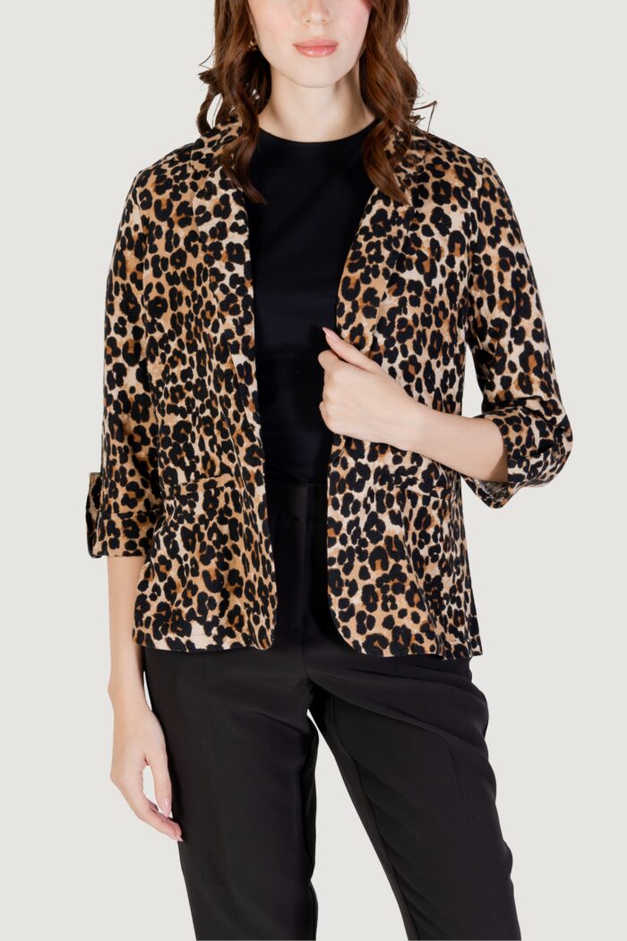 Giacca Vero Moda Vmjesmilo 3/4 Loose Blazer Wvn Ga Noos Beige