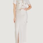 Giacca da completo Jacqueline de Yong Jdyluna S/S Cropped Blazer Tlr Avorio - Foto 2