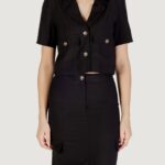 Giacca da completo Jacqueline de Yong Jdyluna S/S Cropped Blazer Tlr Nero - Foto 1