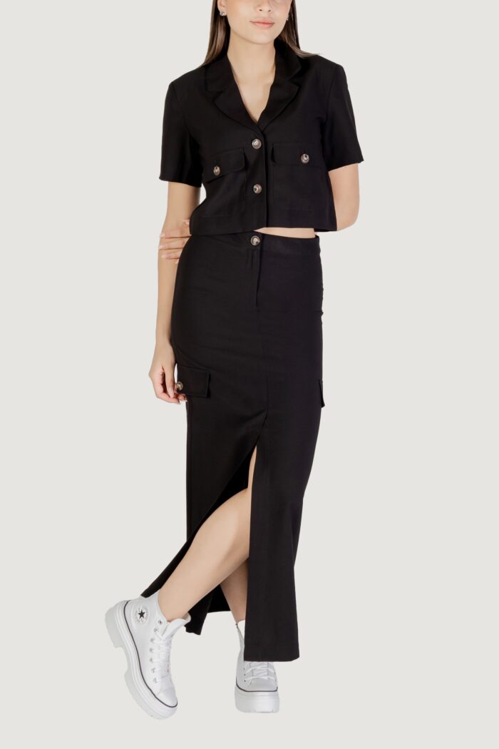 Giacca da completo Jacqueline De Yong Jdyluna S/S Cropped Blazer Tlr Nero