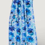 Gonna lunga Desigual SKIRT FIORI Azzurro - Foto 2