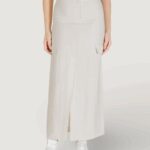 Gonna lunga Jacqueline de Yong Jdyluna Maxi Hw Skirt Tlr Avorio - Foto 1