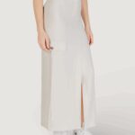 Gonna lunga Jacqueline de Yong Jdyluna Maxi Hw Skirt Tlr Avorio - Foto 4