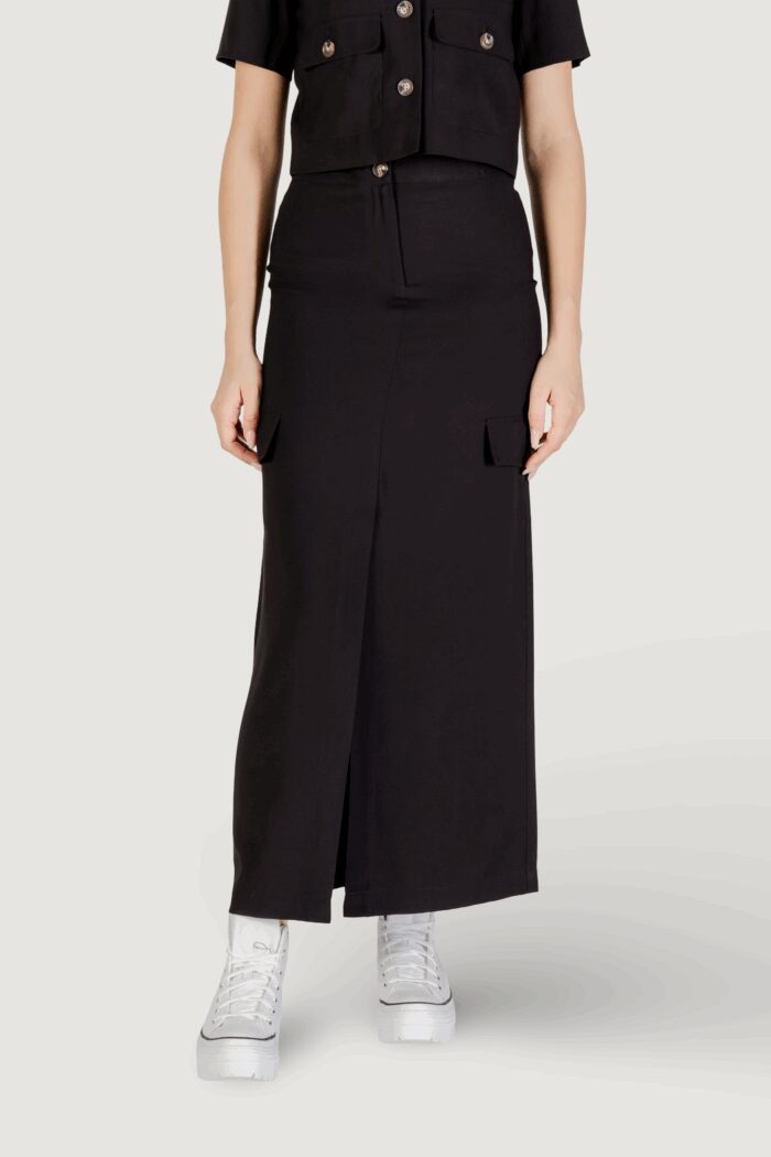 Gonna lunga Jacqueline De Yong Jdyluna Maxi Hw Skirt Tlr Nero