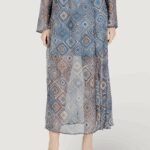 Gonna lunga Only Onlasta Life Slit Ankel Wvn Indigo - Foto 1