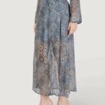 Gonna lunga Only Onlasta Life Slit Ankel Wvn Indigo - Foto 3
